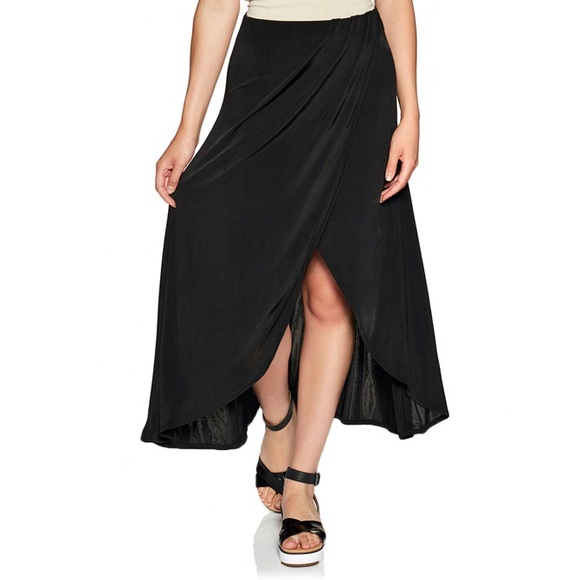 Free People Smoke & Mirrors Skirt Black Medium NWT - Picture 6 of 9